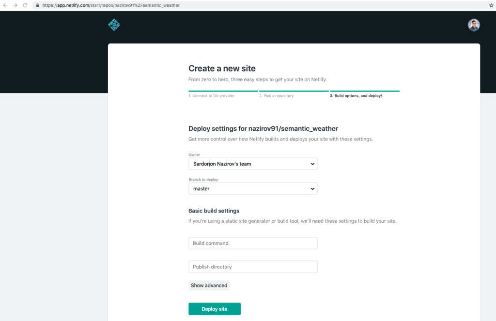 Practical guide to build Serverless applications with Netlify and React.js 6 netlify publish