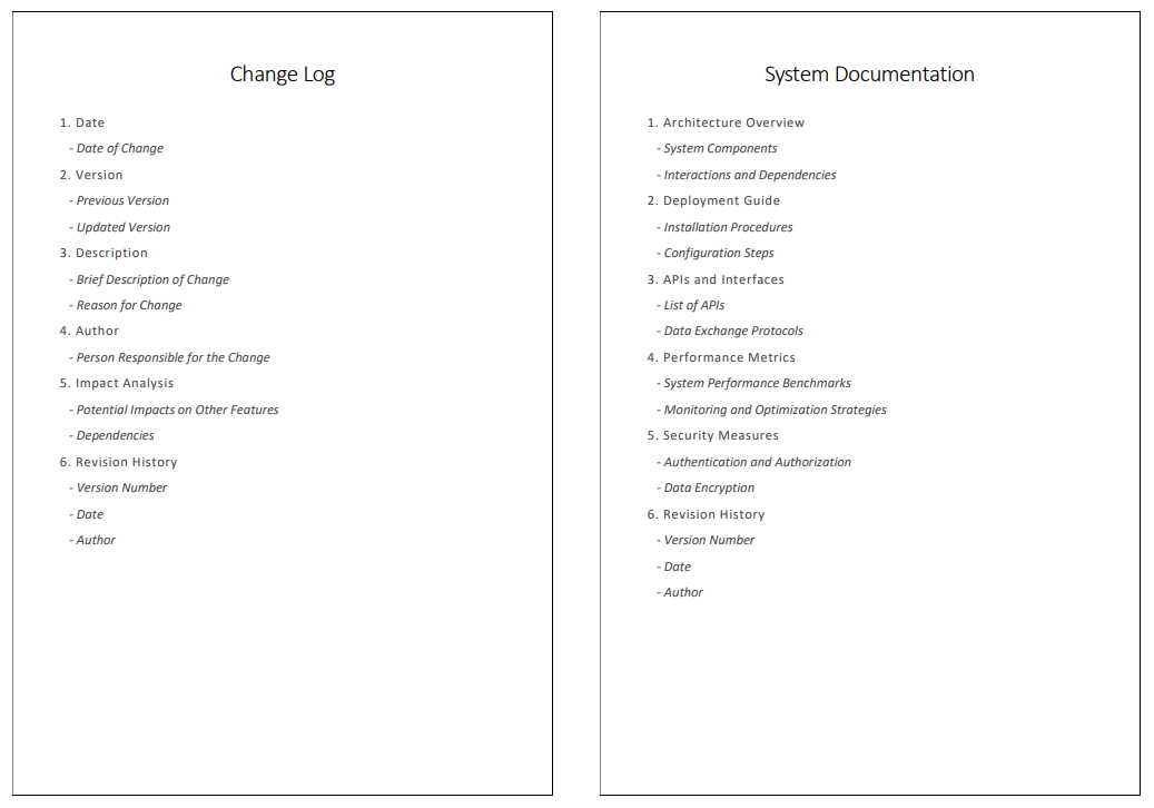 Software Product Development: Measuring the Depth of the Ocean 6 Technical Documentation in Software Development